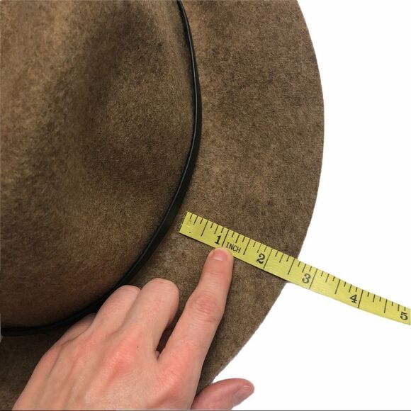 Wool fedora boho hat One‎ size fits all - Picture 7 of 7